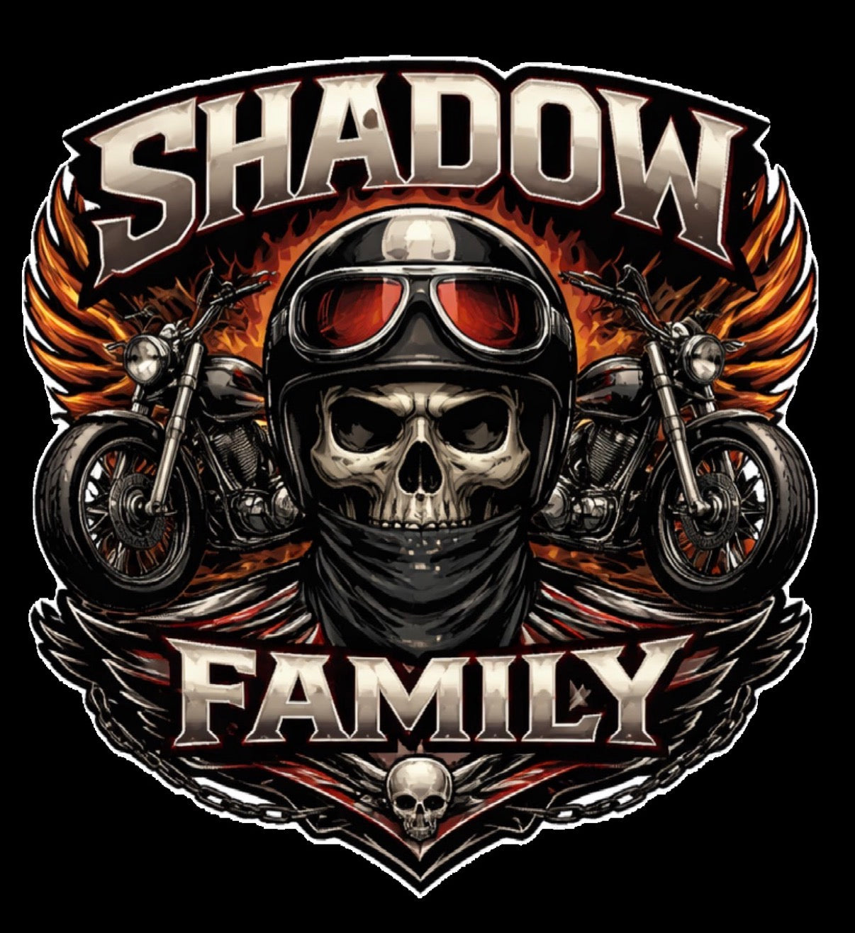 Stickers shadow family