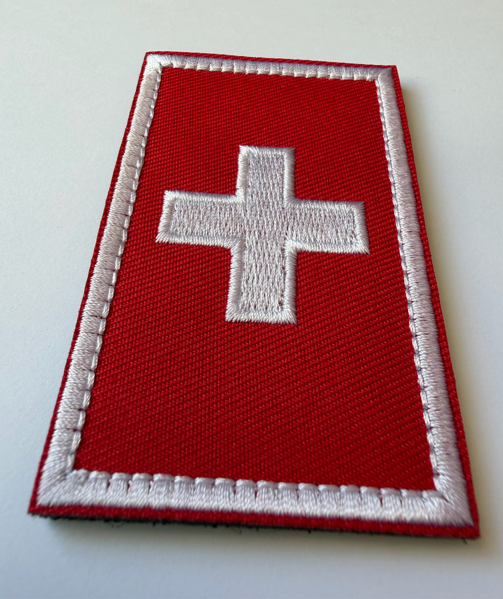 Hook-loop patch flag SWITZERLAND 8 cm