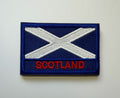 Hook-loop patch flag SCOTLAND 8 cm