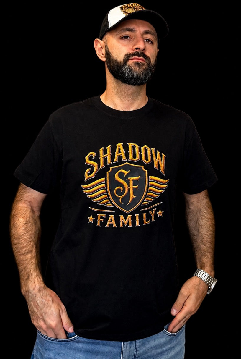 T-shirt shadow family 100% cotton