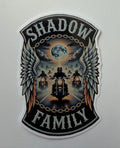 Sticker shadow family - 10 cm