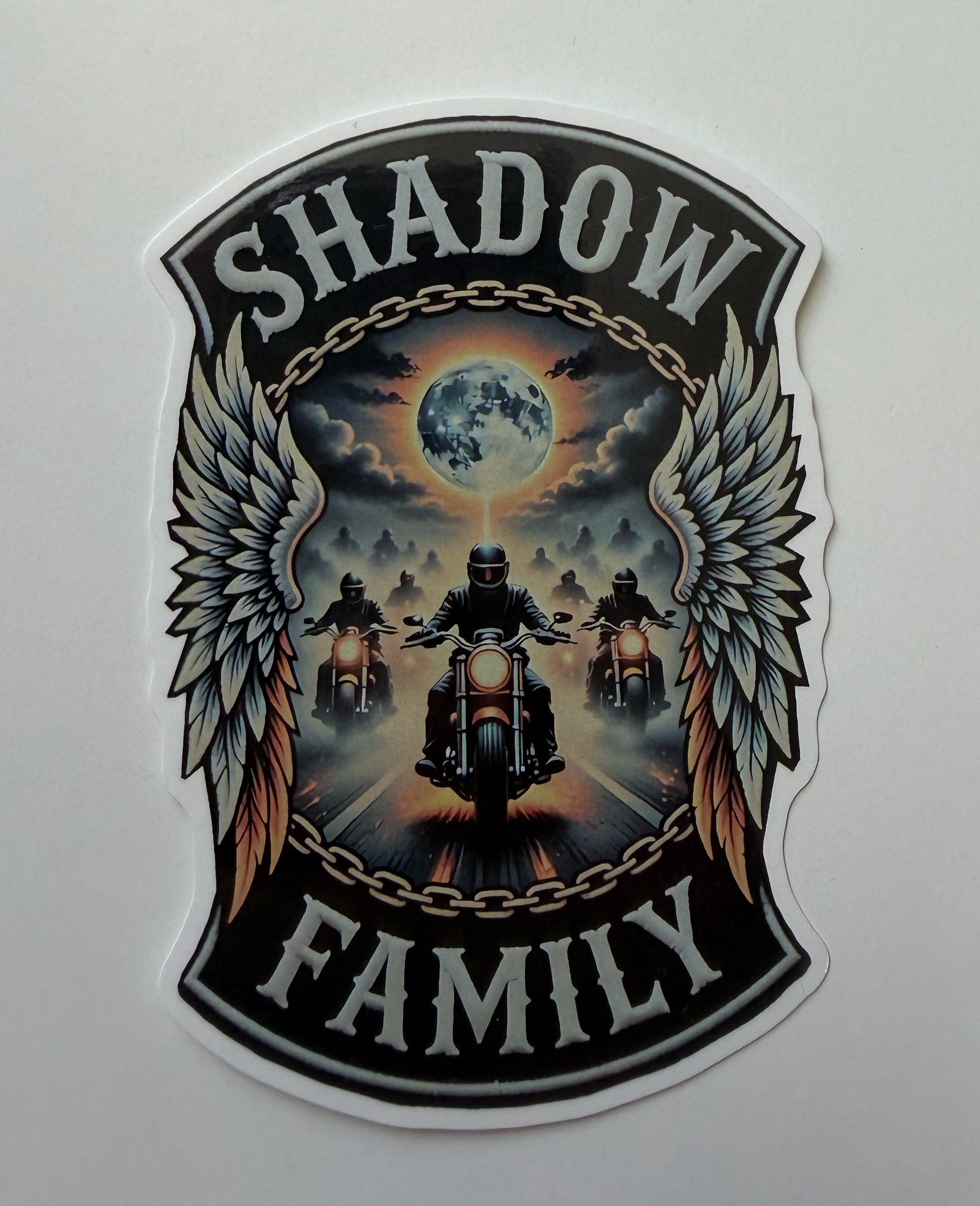 Sticker shadow family - 10 cm