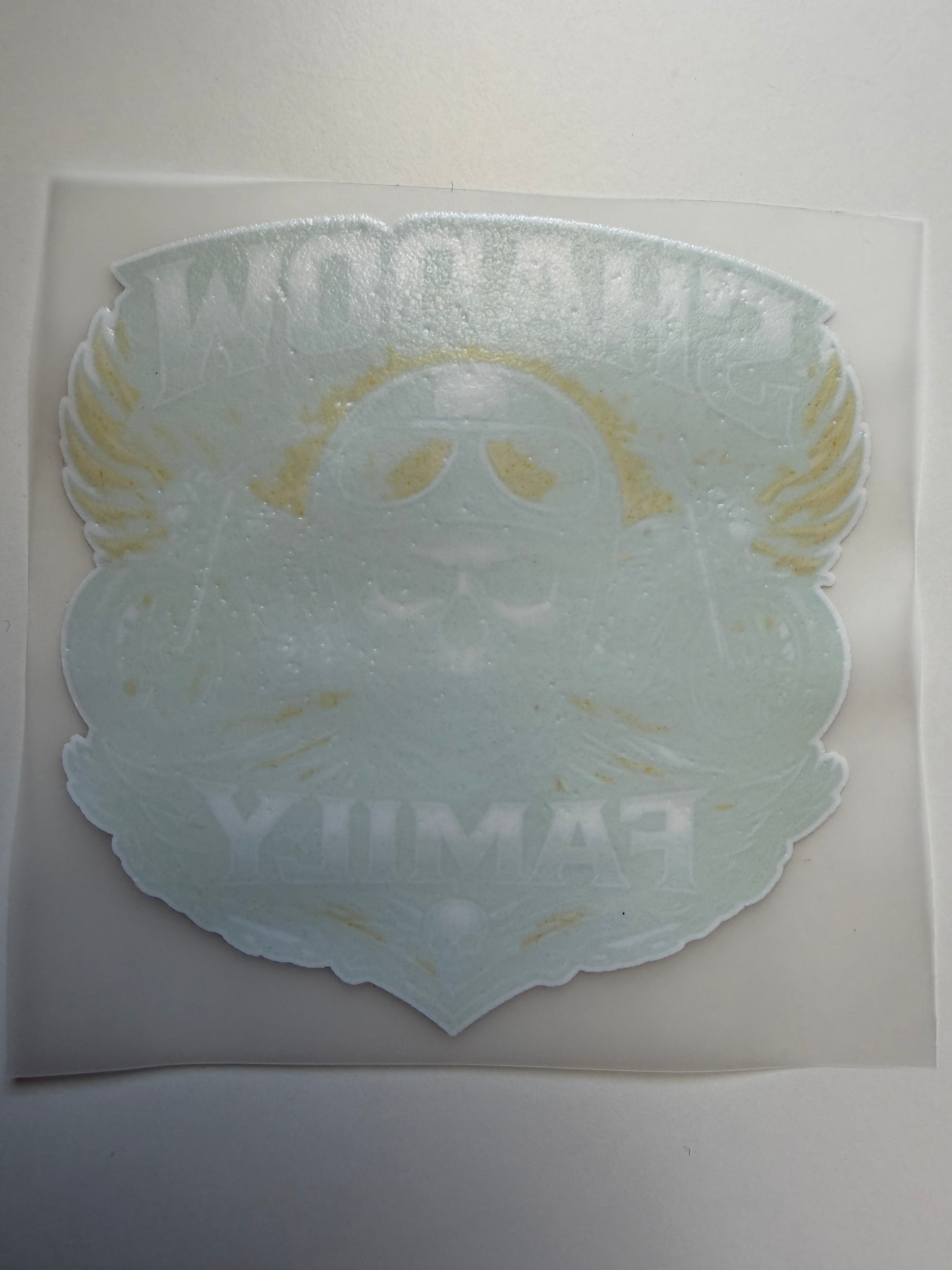 Shadow Family DTF Transfer – 10cm. 4inch.