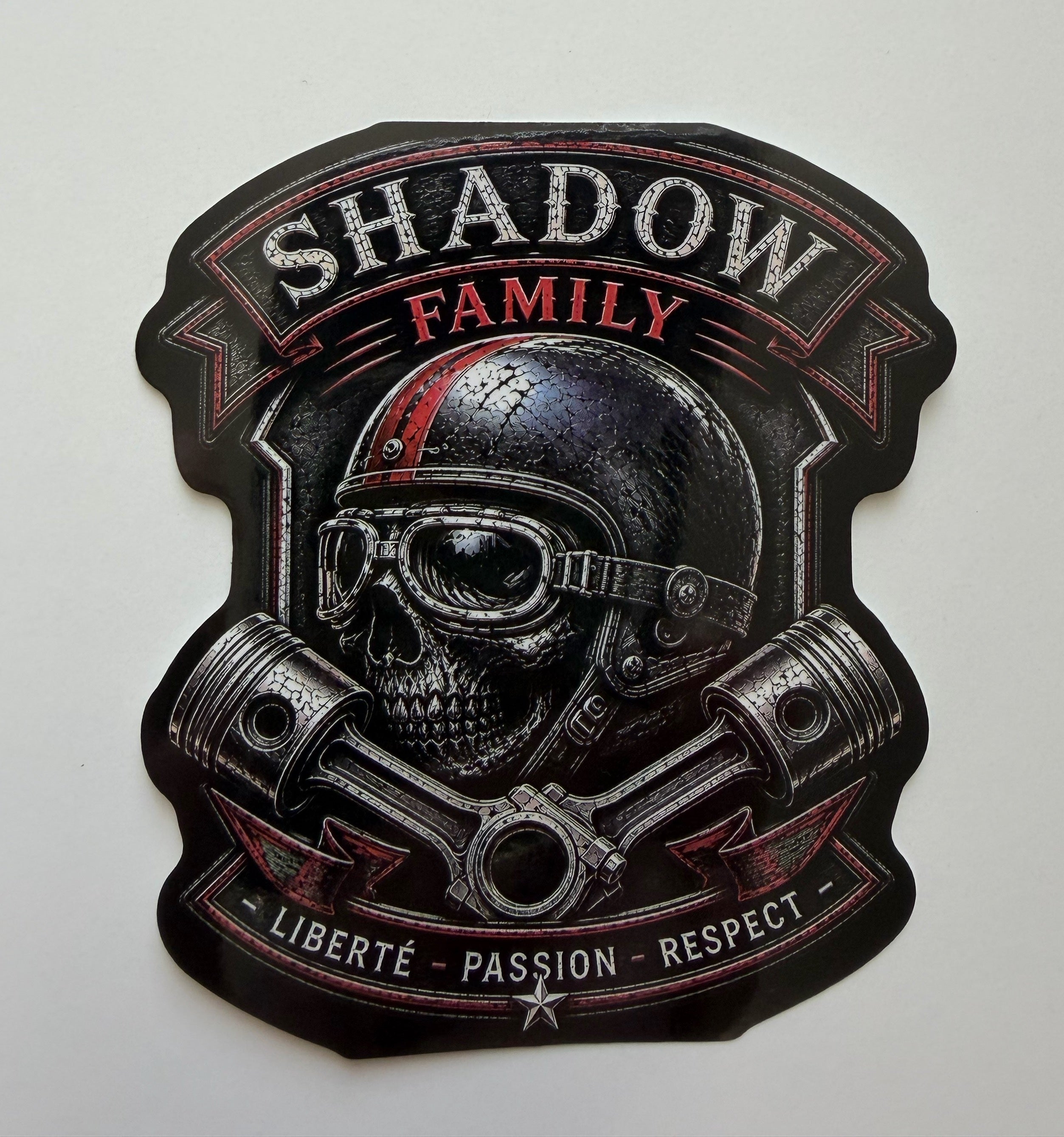 Sticker shadow family - 10 cm