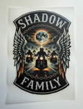 Shadow Family DTF Transfer – 10cm. 4inch.