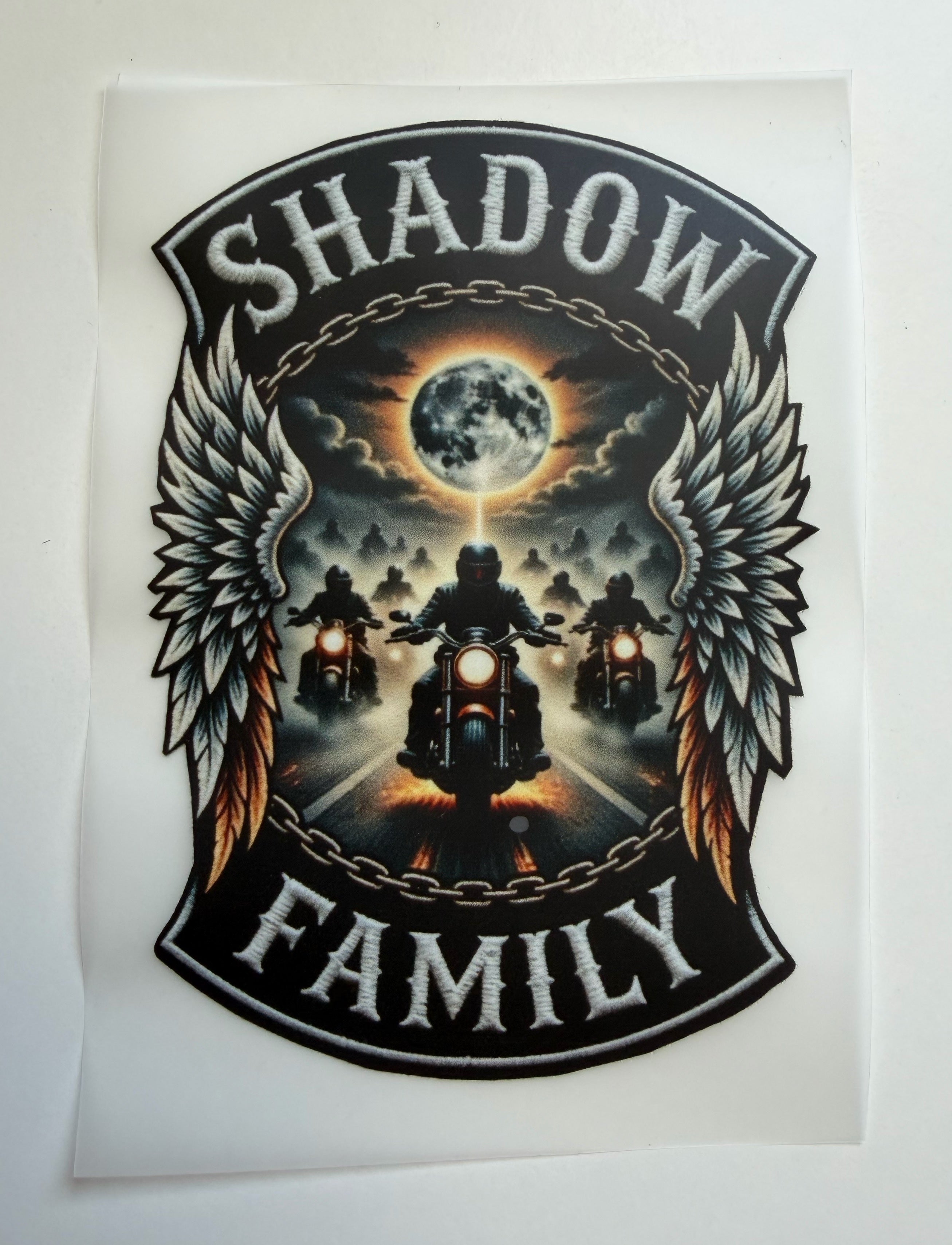 Shadow Family DTF Transfer – 10cm. 4inch.