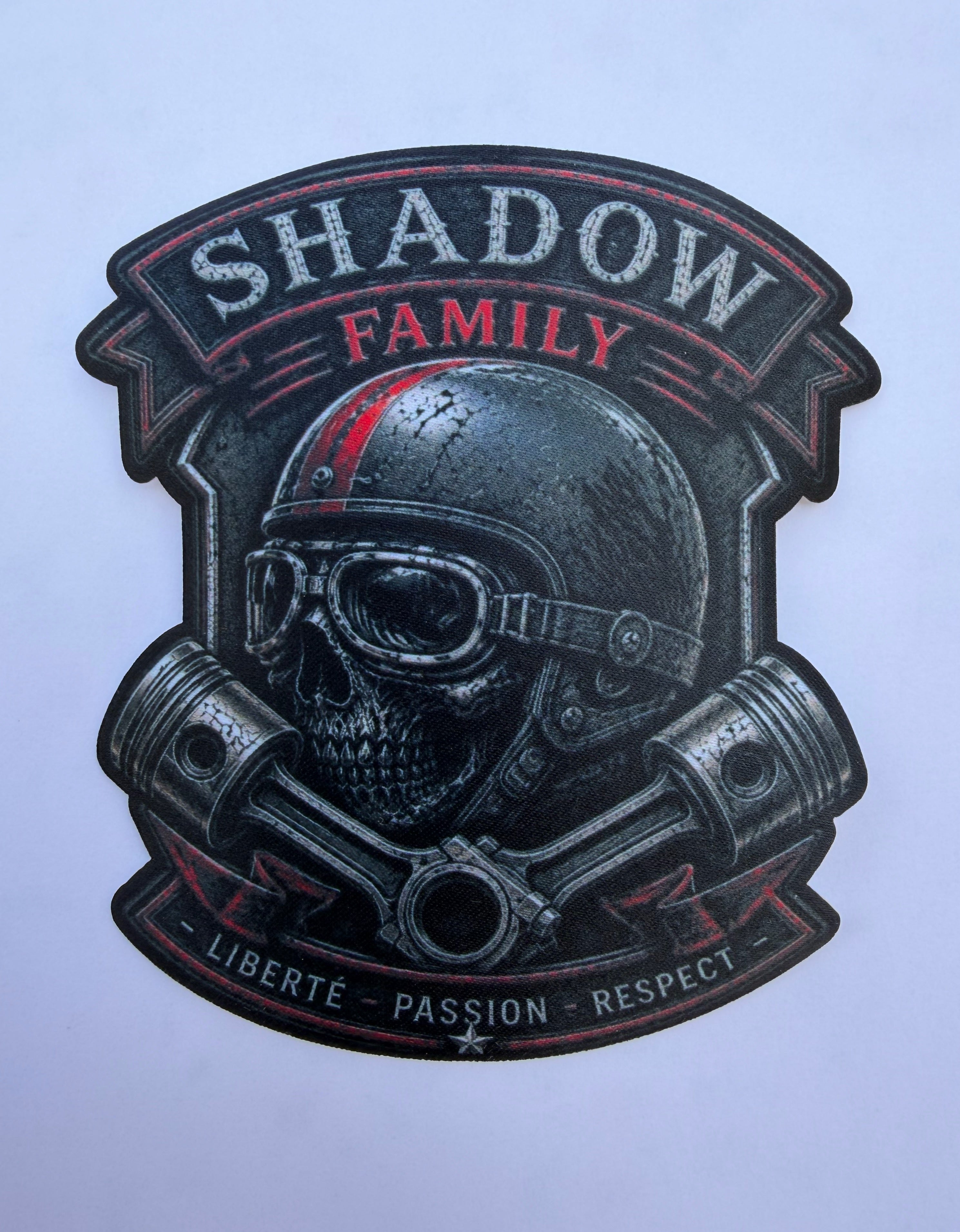 Patch Iron-on shadow family – 10 cm