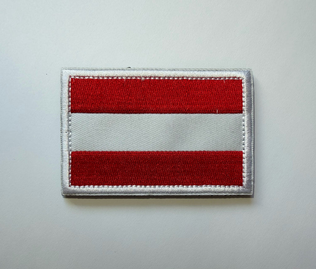 Hook-loop patch flag AUSTRIA 8 cm