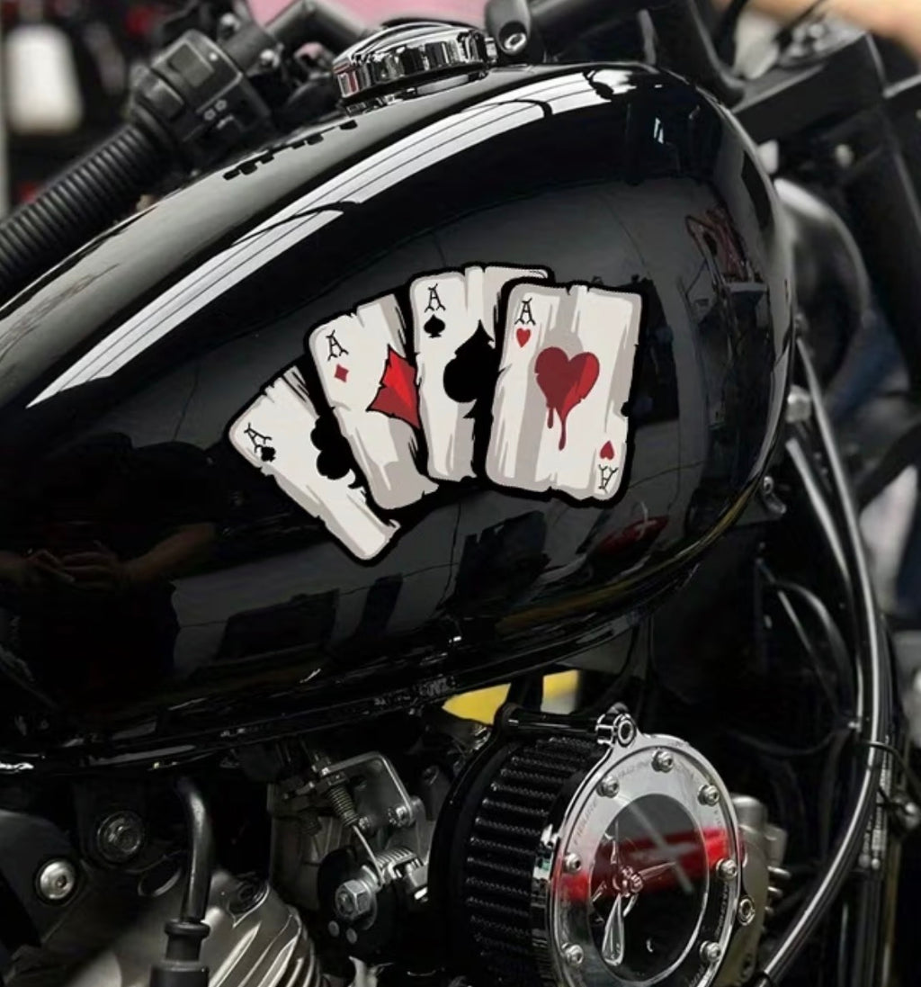 playing card sticker