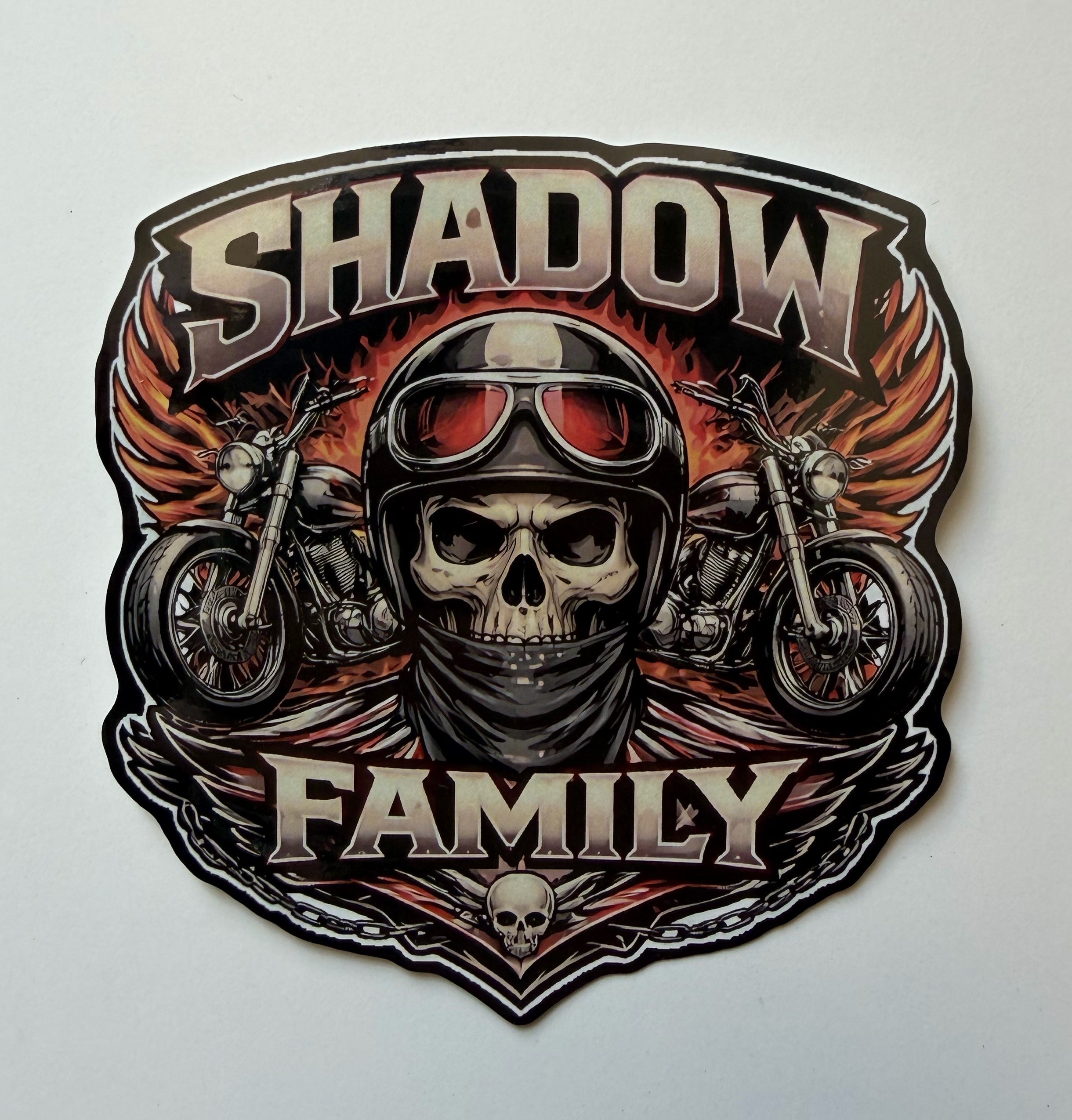 Sticker shadow family - 10 cm