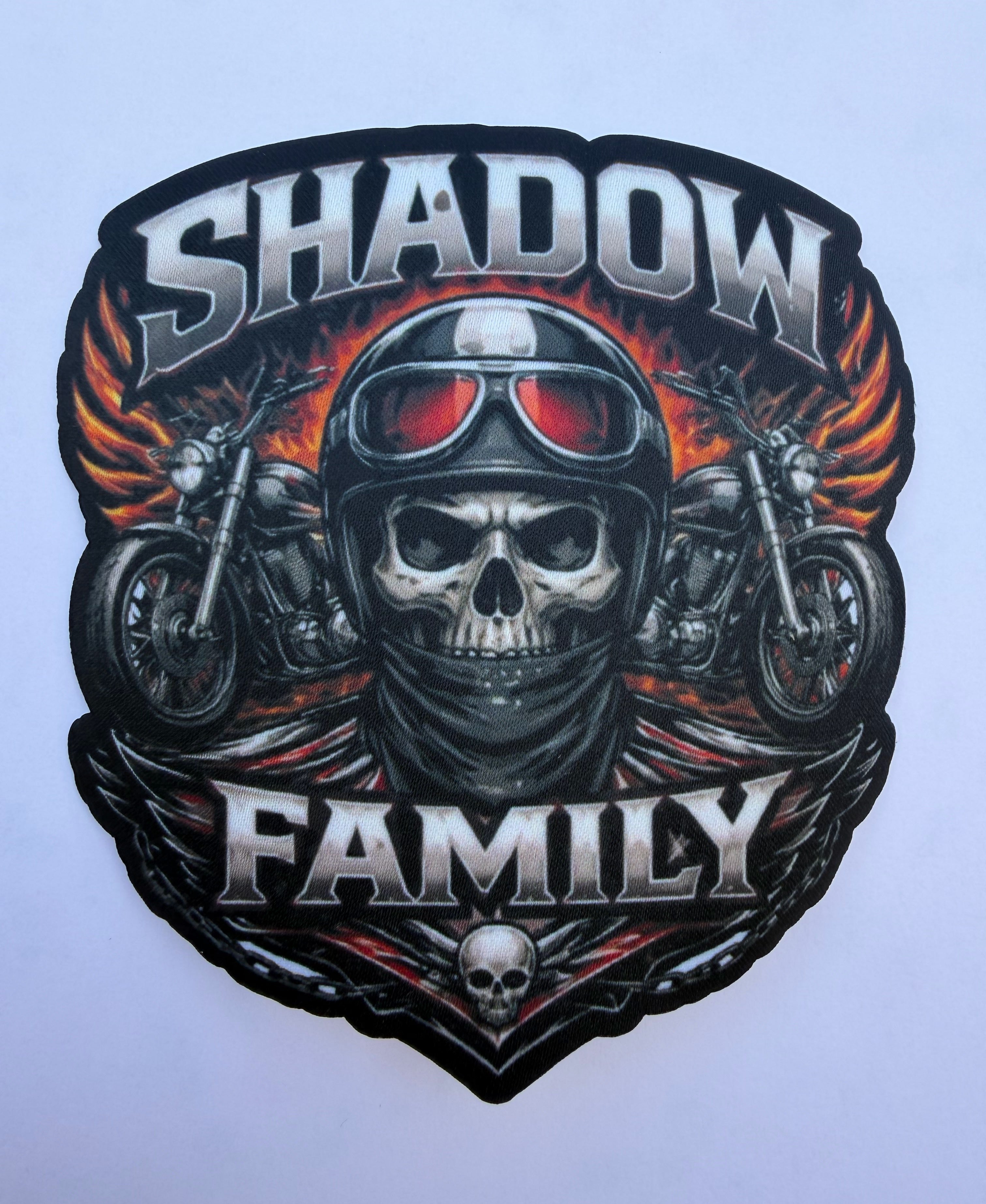 Patch Iron-on shadow family – 10 cm