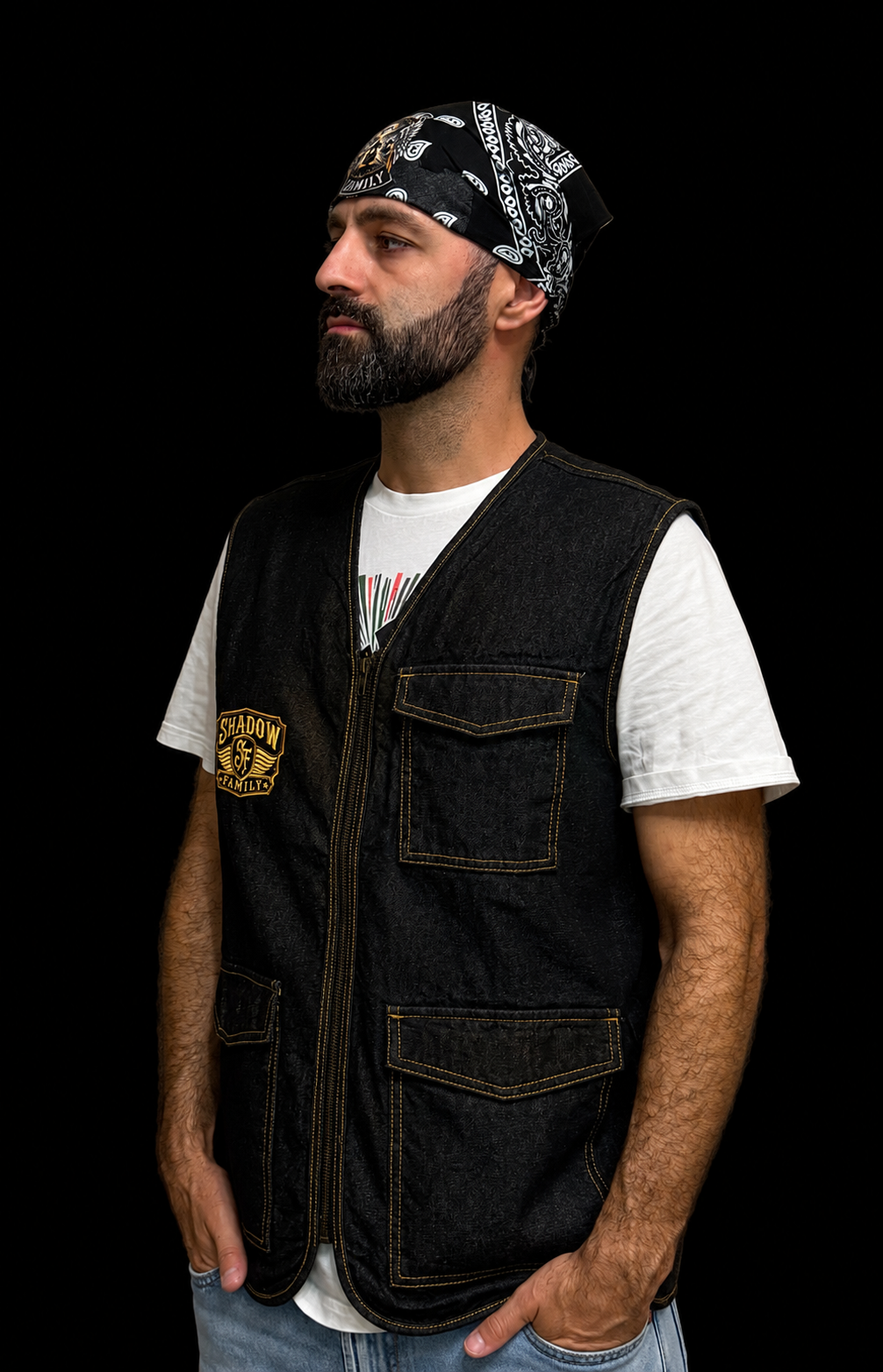 Shadow family denim veste