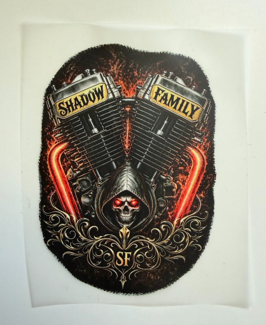 Shadow Family DTF Transfer – 10cm. 4inch.