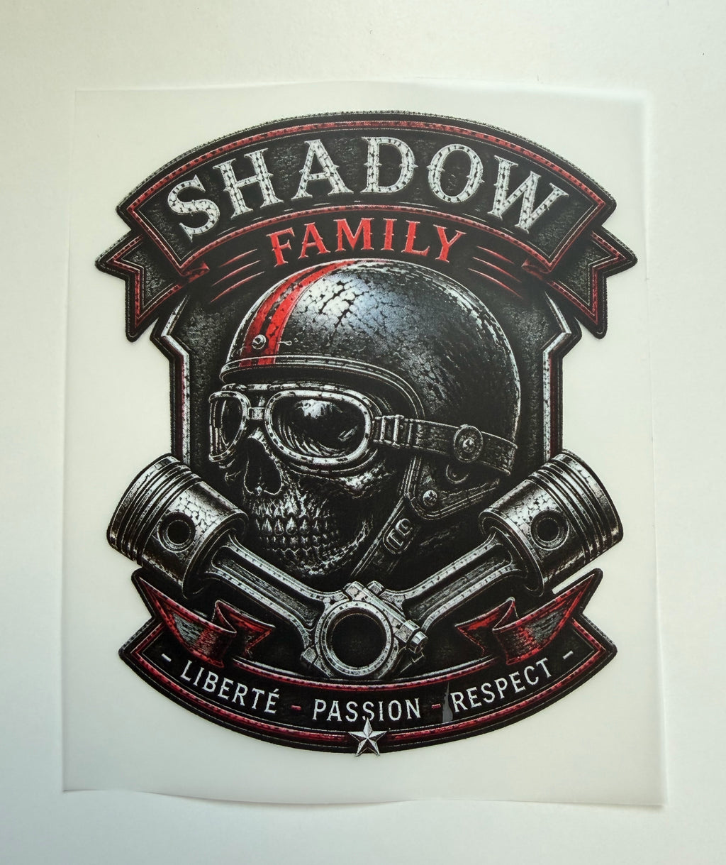 Shadow Family DTF Transfer – 10cm. 4inch