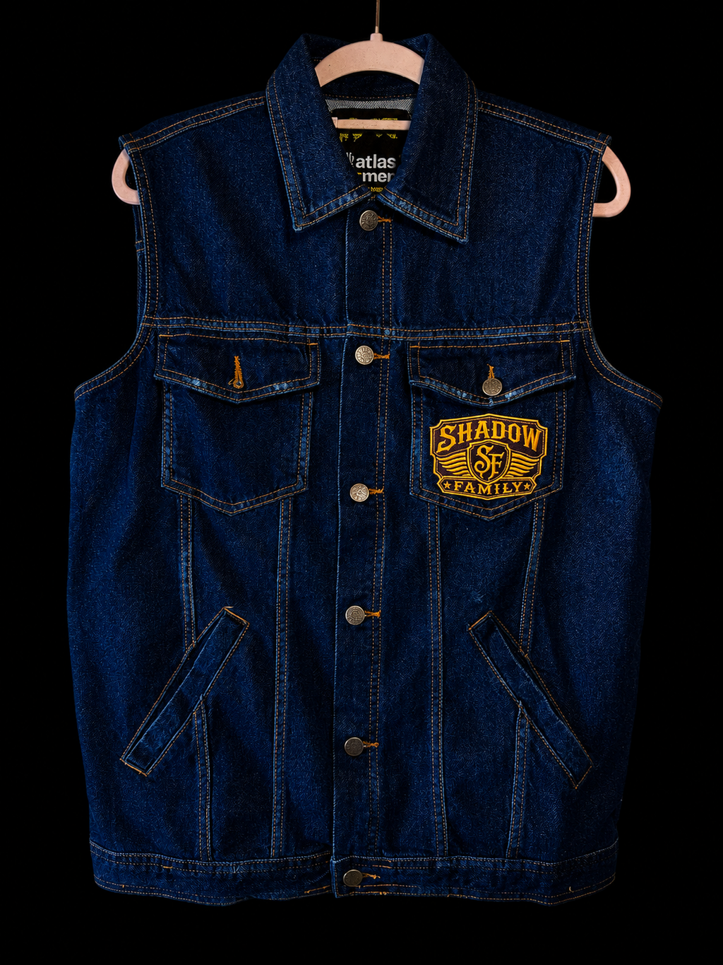Shadow Family Denim Vest