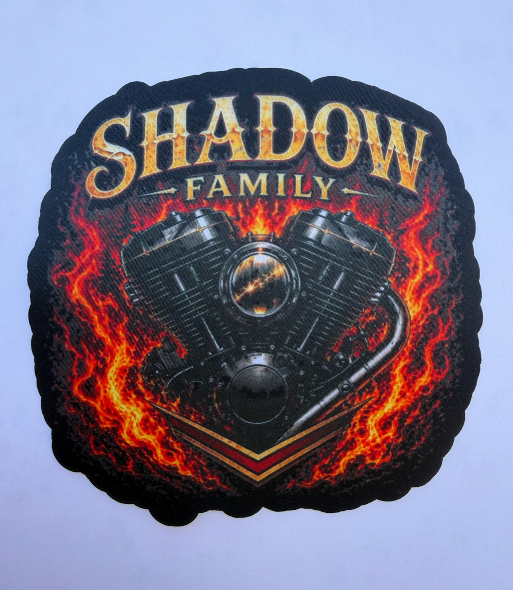 5 Patch Iron-on shadow family