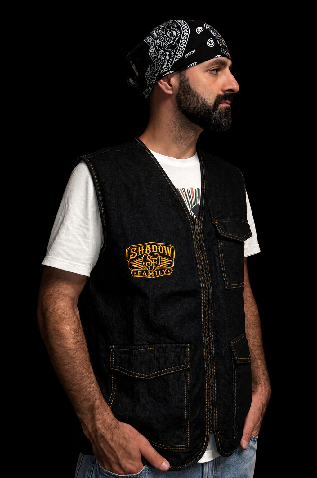 Shadow family denim veste