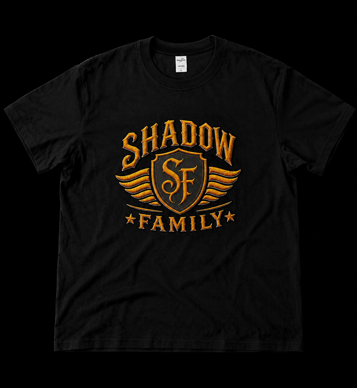 T-shirt shadow family 100% cotton