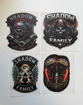 4 Shadow Family DTF Transfer – 10cm. 4inch.