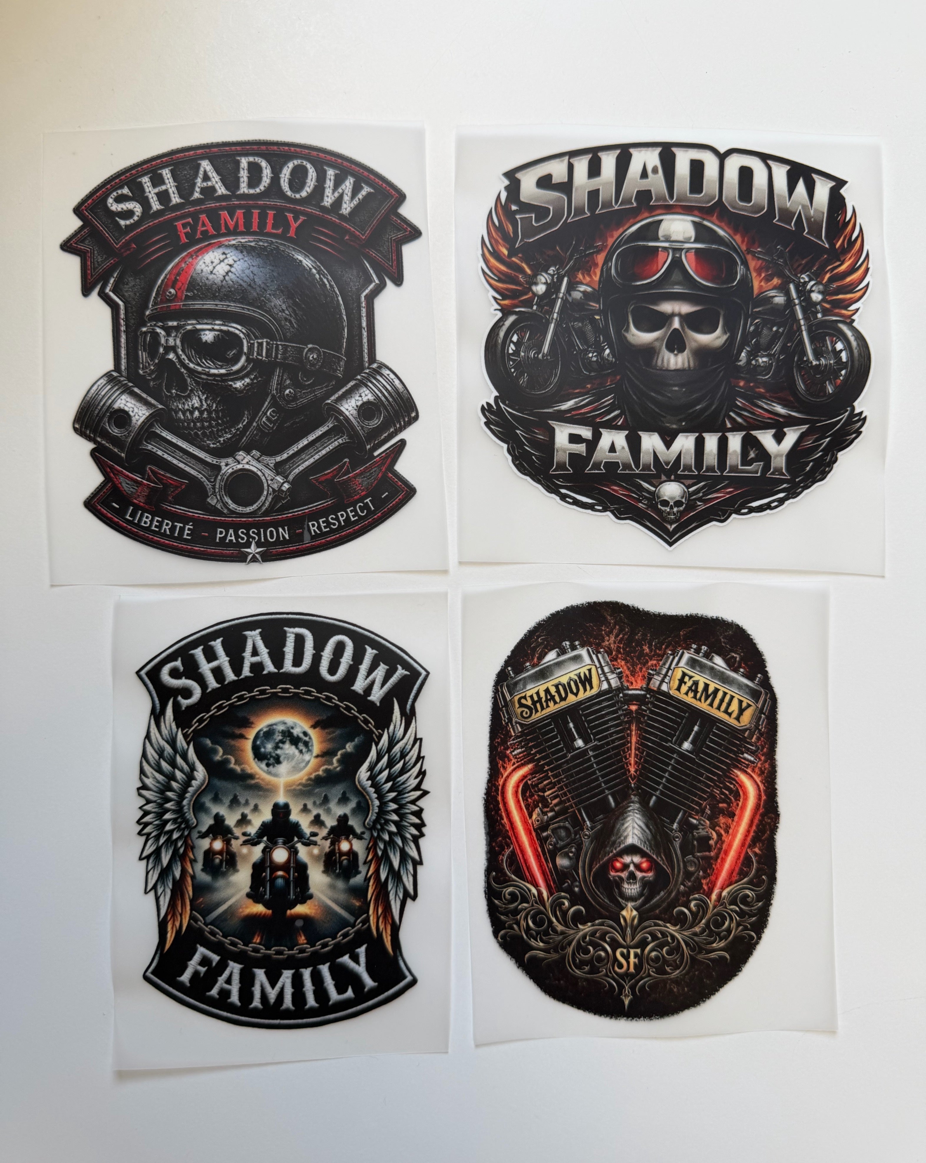 4 Shadow Family DTF Transfer – 10cm. 4inch.