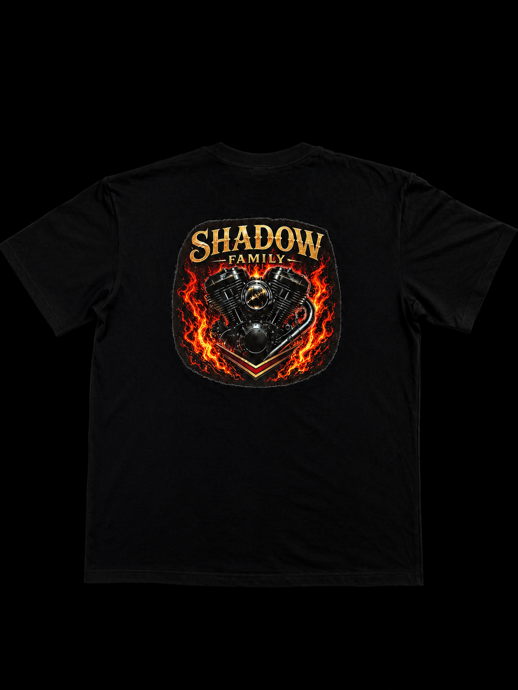 T-shirt shadow family