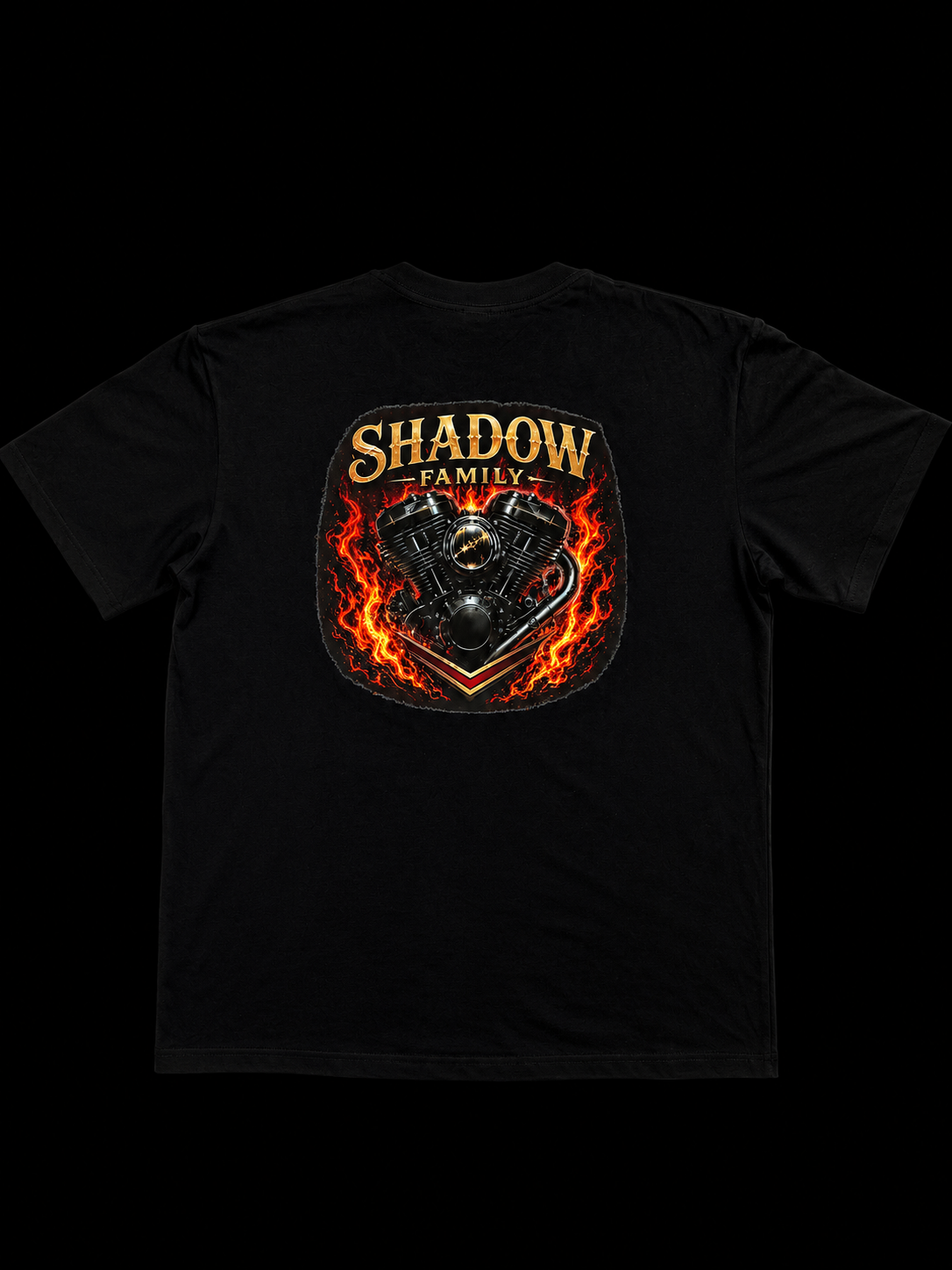 T-shirt shadow family
