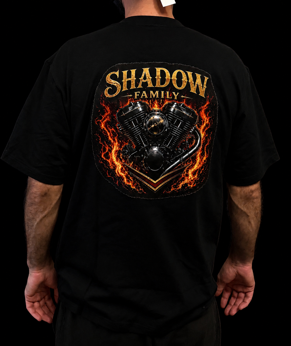 T-shirt shadow family