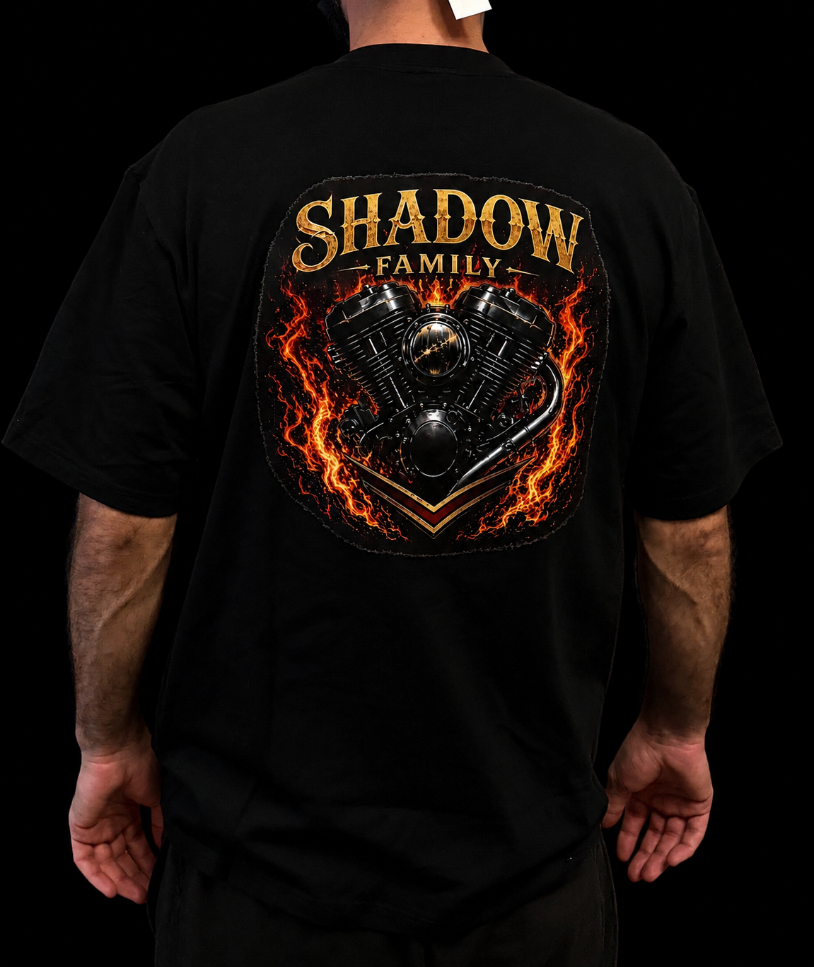 T-shirt shadow family