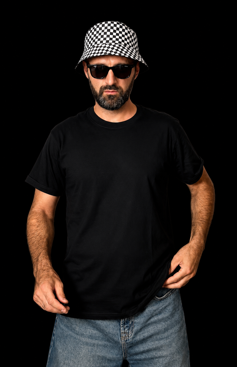 T-shirt shadow family 100% cotton