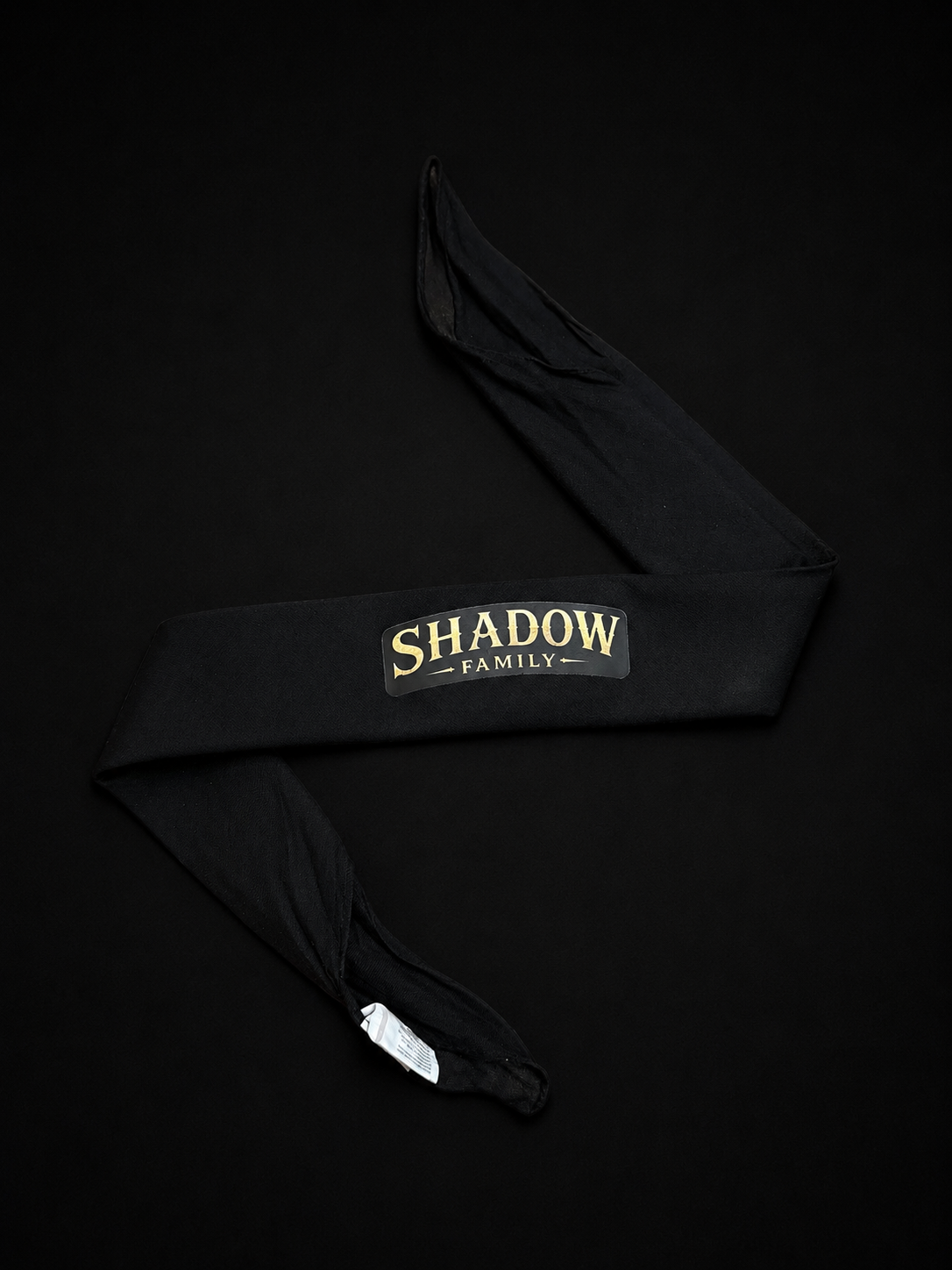Black Bandana shadow family 100% cotton