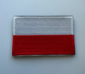 Hook & Loop Patch flag POLAND 8 cm