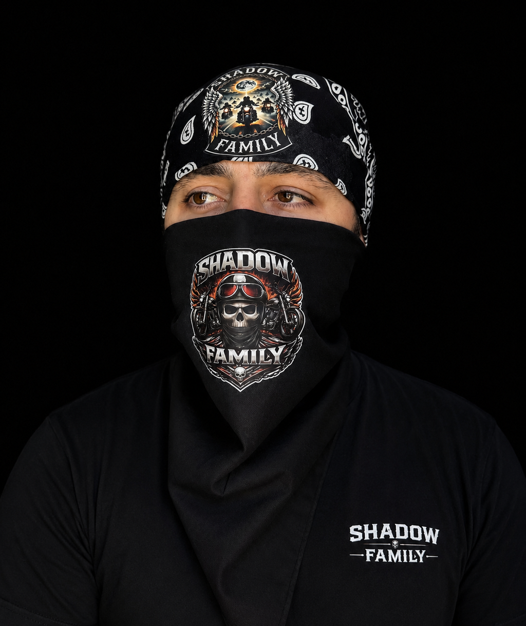Shadow Family Face Bandana 100% cotton