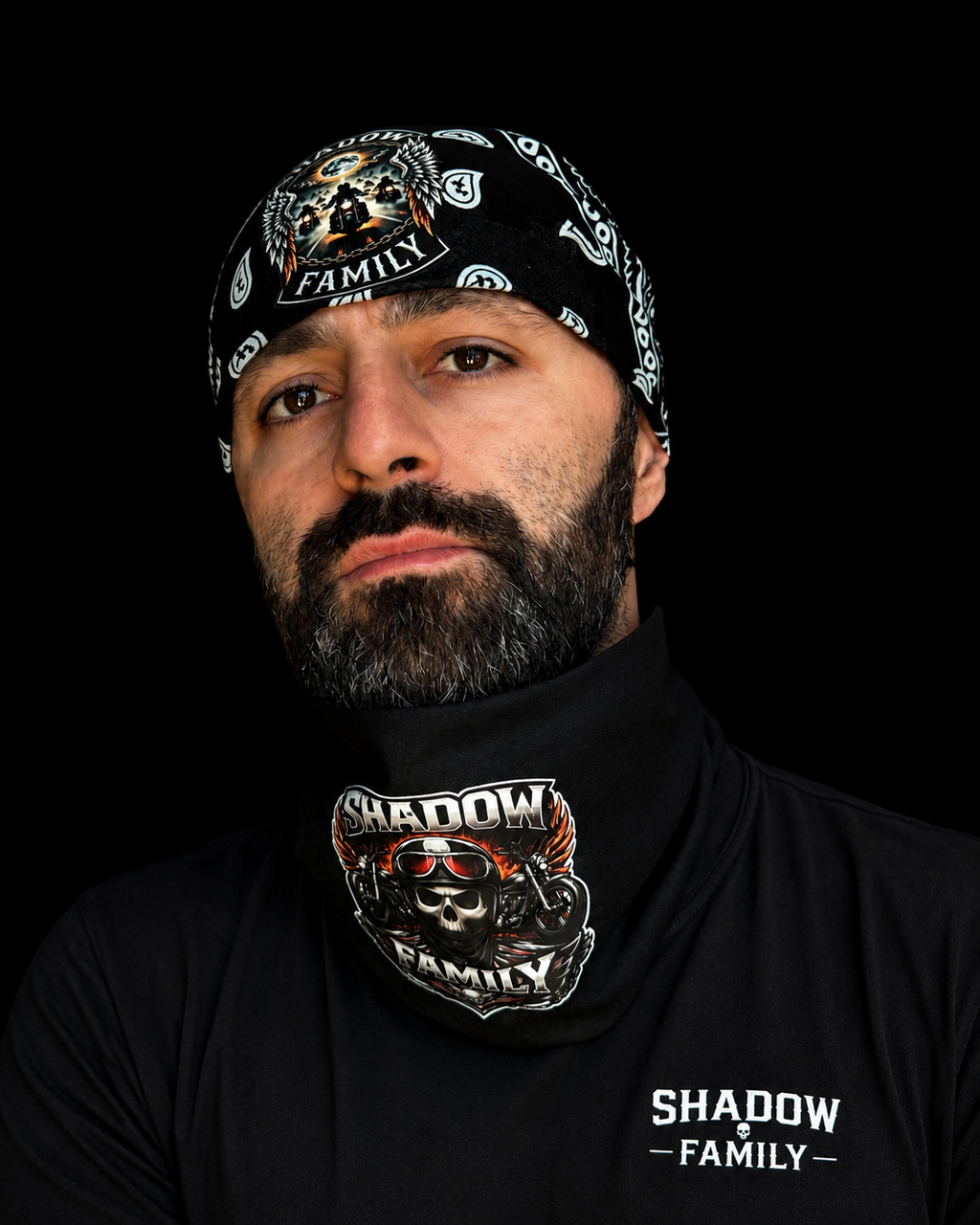 Shadow Family Face Bandana 100% cotton