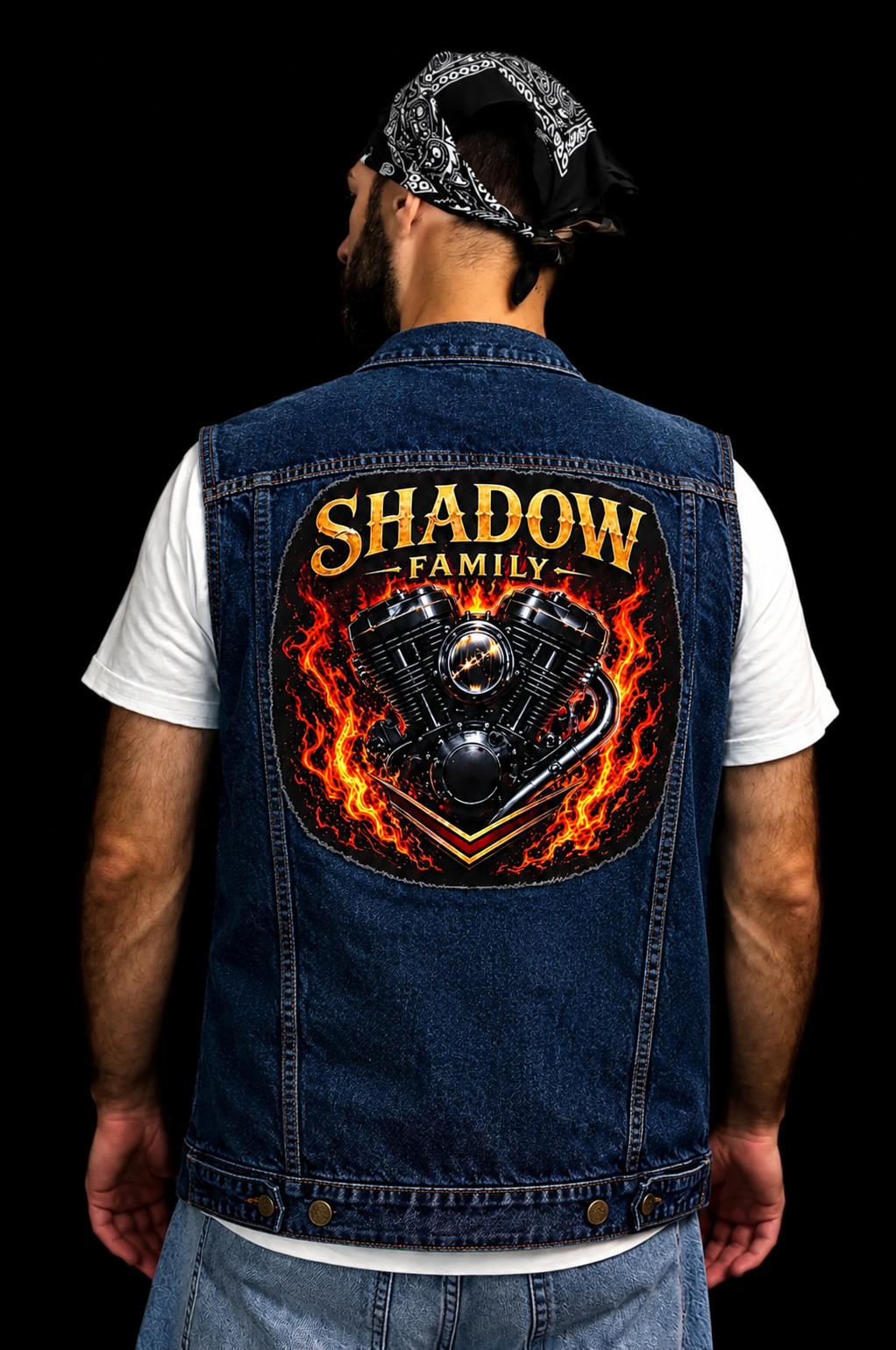 Shadow Family Denim Vest