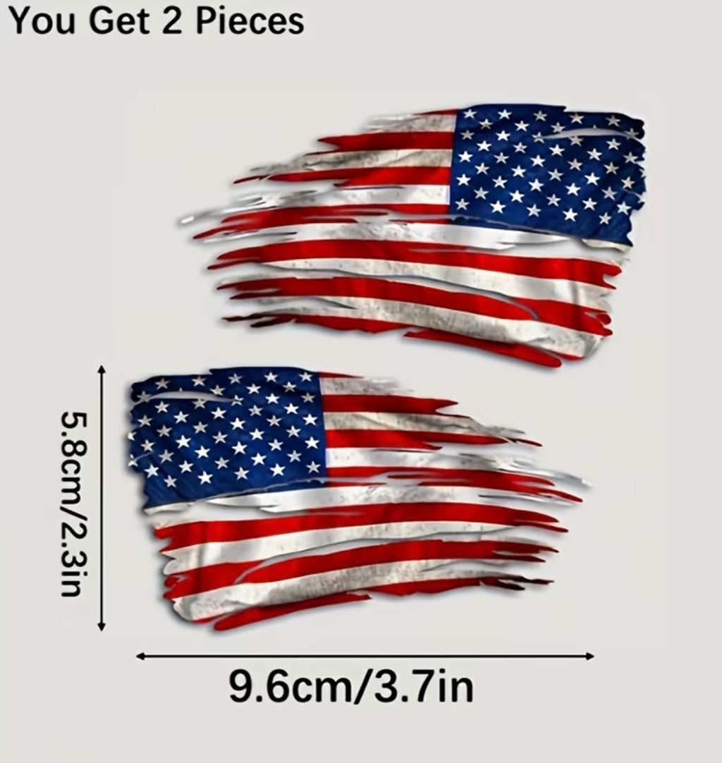 Sticker flag USA