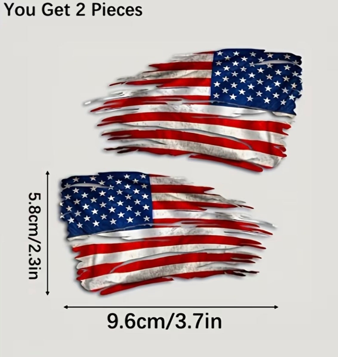 Sticker flag USA