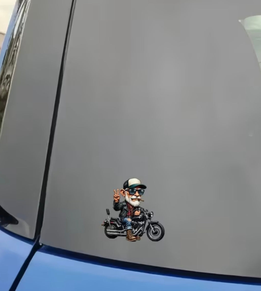Vintage Biker Sticker