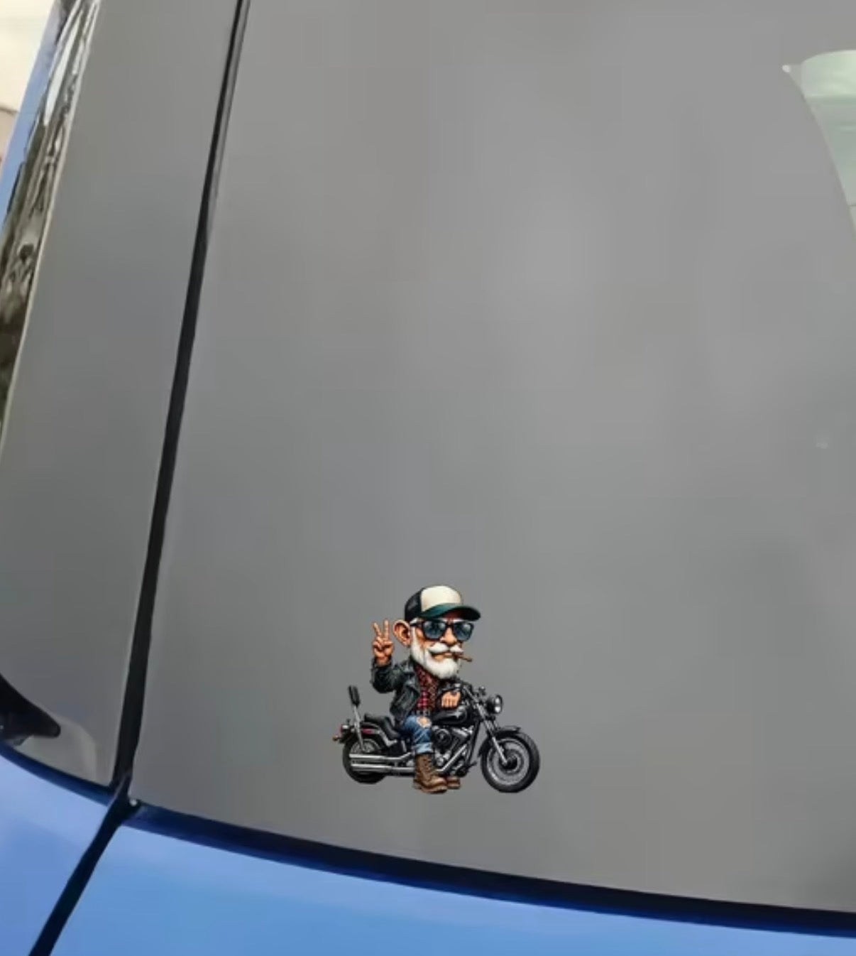 Vintage Biker Sticker