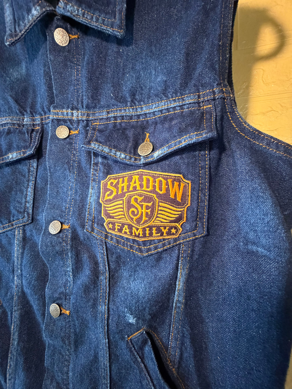 Shadow Family Denim Vest